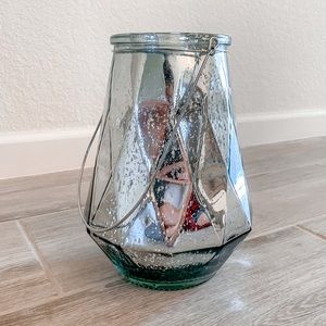 Mercury Glass Decorative Lantern